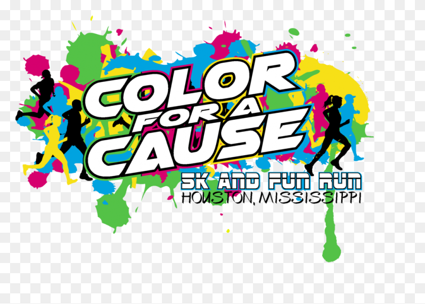 1010x701 Color For A Cause And Fun Run - Color Run Clip Art