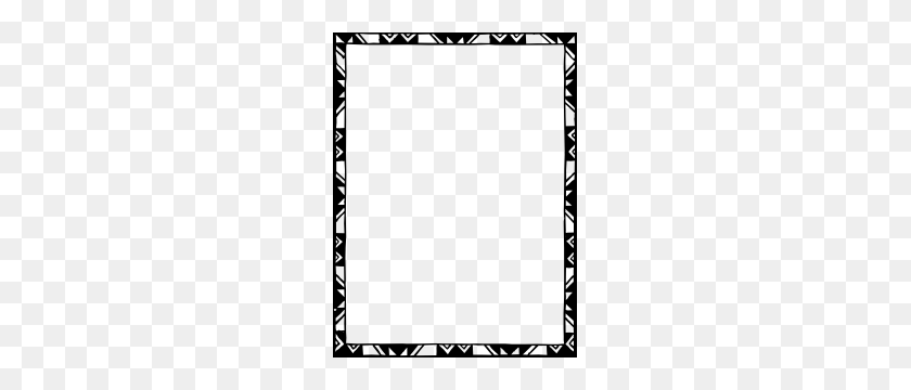 225x300 Color Frames Clipart Png - Frame Clipart Black And White