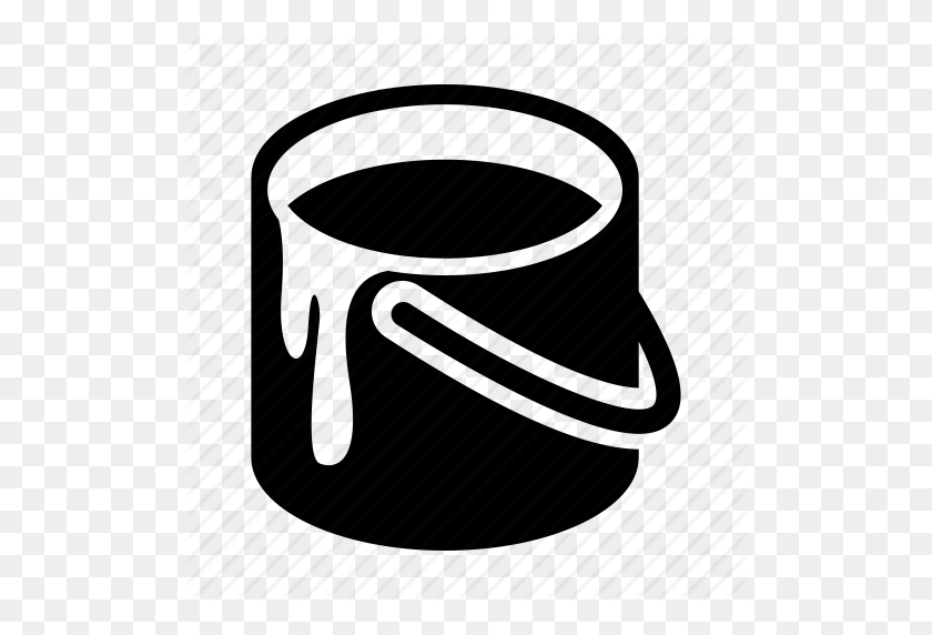 512x512 Color, Paint, Paint Bucket, Painting Icon - Paint Bucket PNG