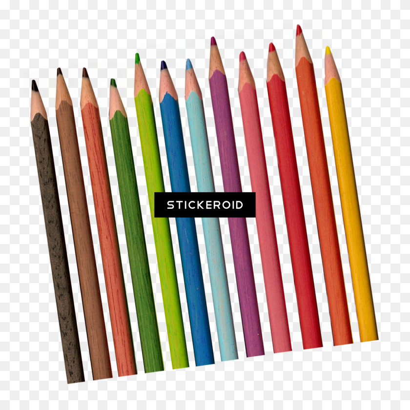 1354x1355 Color Pencil - Colored Pencil PNG