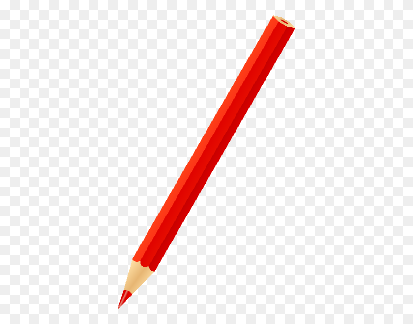 360x600 Color Pencil Red Vector Icon - Colored Pencil PNG
