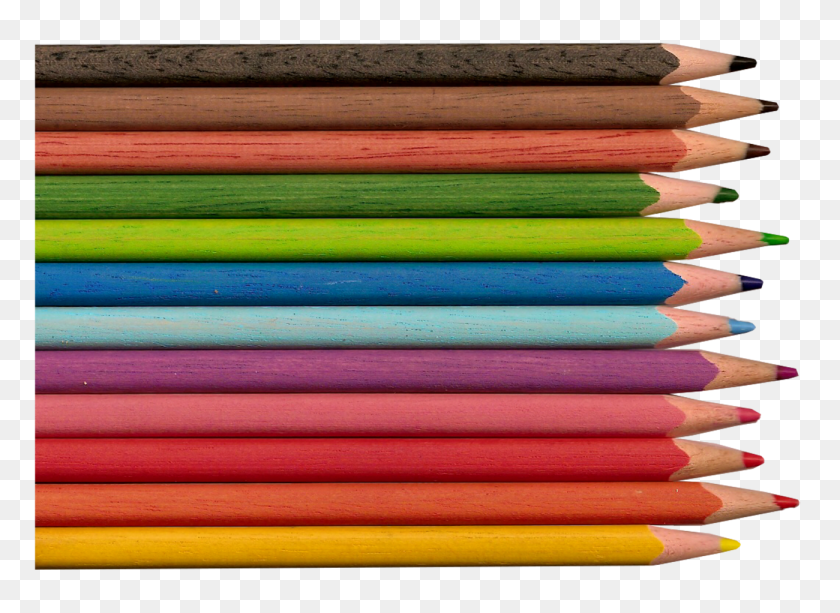 1300x922 Lápiz De Color De Imagen Png - Crayones Png