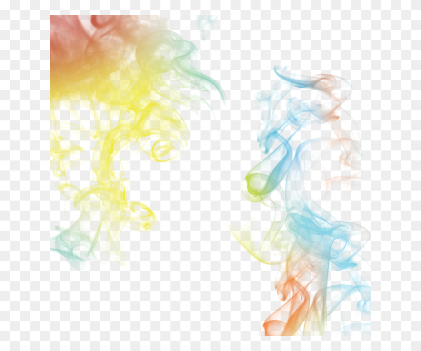 640x640 Цветной Дым Иллюстрация, Дым, Цвет, Иллюстрация Png - Эффект Дыма Png