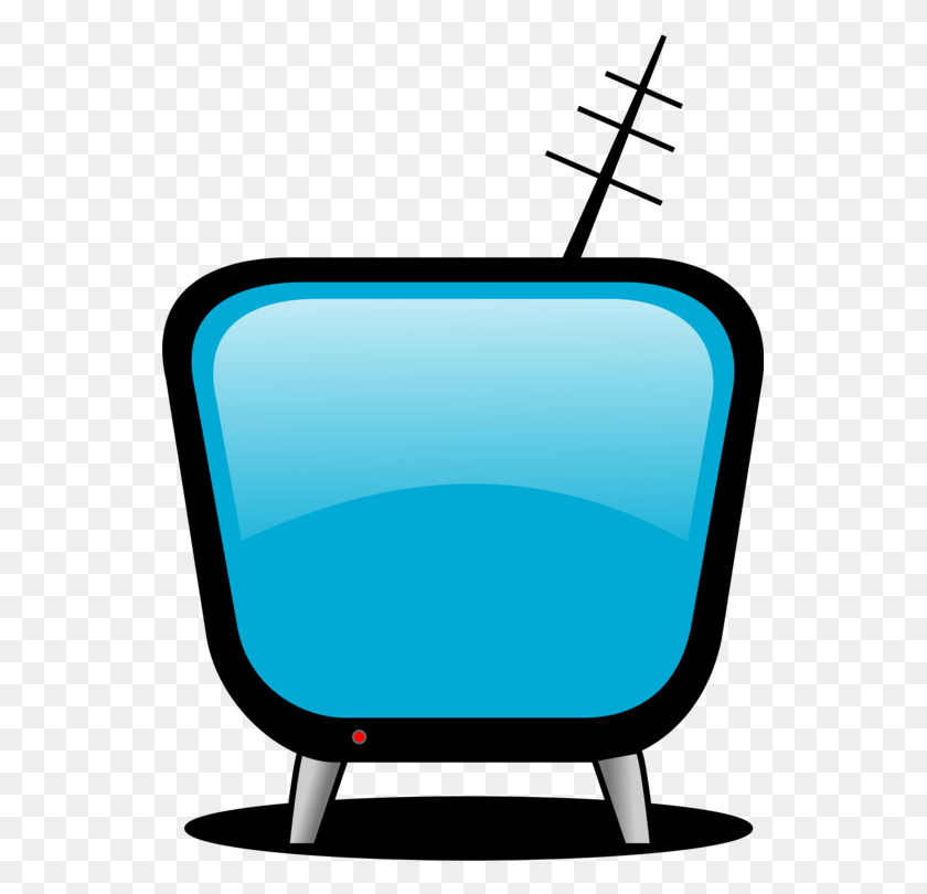 545x750 Color Television Free To Air Drawing Vintage Tv - Vintage Tv PNG