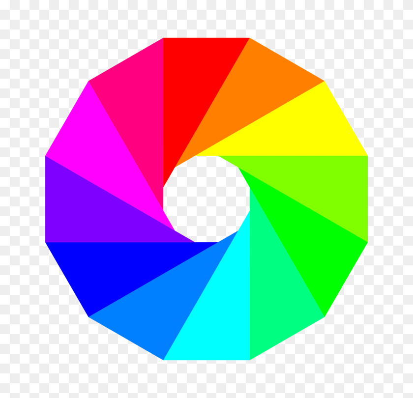750x750 Color Wheel Cartoon Primary Color - Color Wheel Clipart