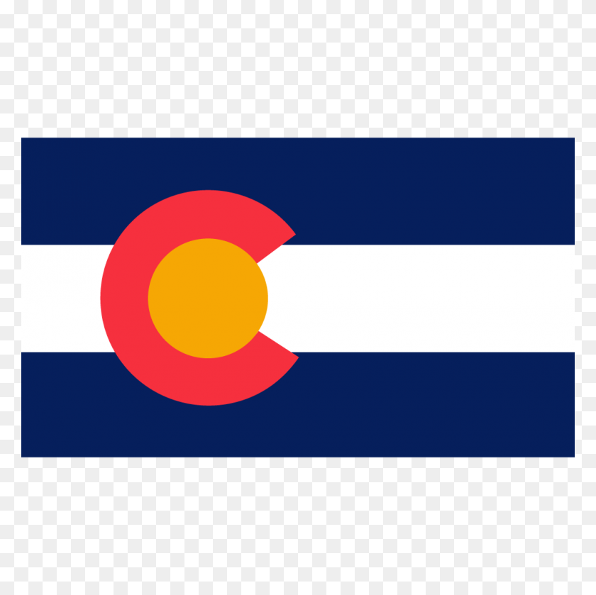 1000x1000 Нестандартный Дизайн Флага Колорадо - Флаг Колорадо Png