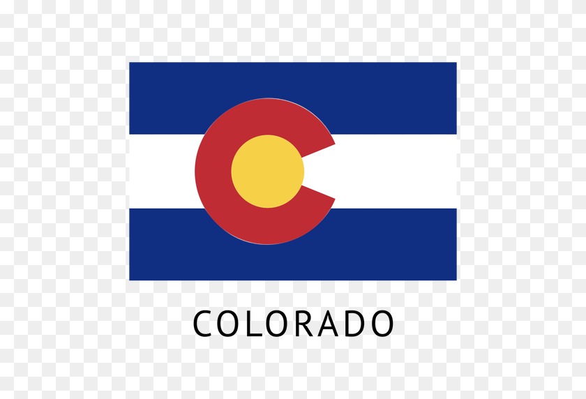 512x512 Bandera Del Estado De Colorado - Bandera De Colorado Png