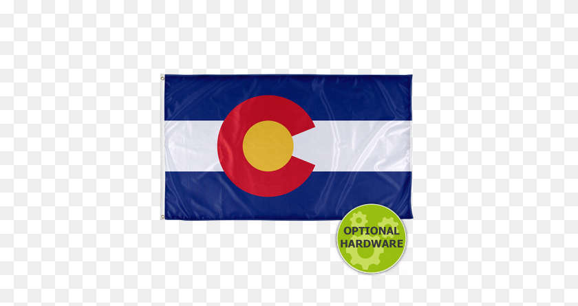385x385 Colorado State Flag For Sale Vispronet - Colorado Flag PNG