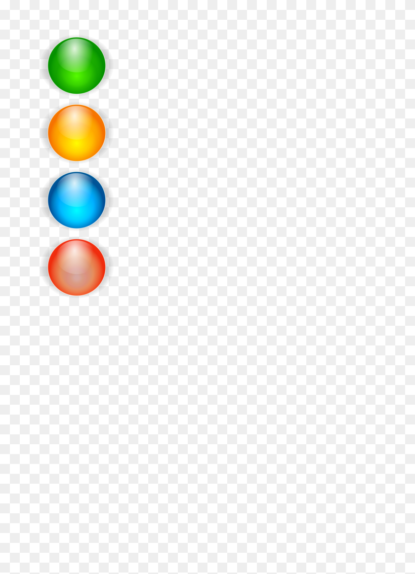1697x2400 Colored Bullets Icons Png - Bullet Icon PNG