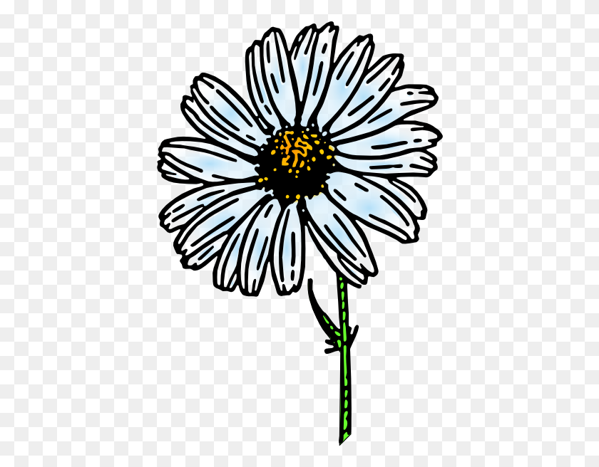 402x596 Colored Daisy Png Clip Arts For Web - Chamomile PNG