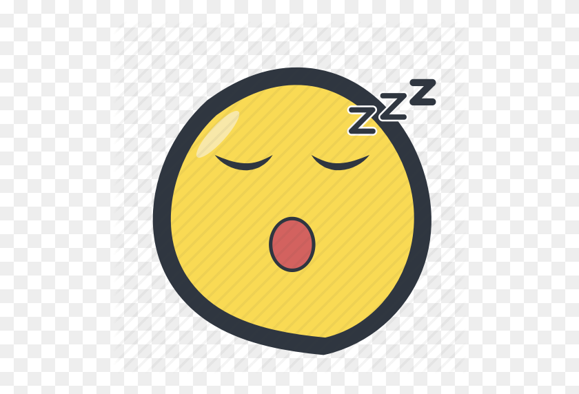 512x512 Color, Emoji, Emoticon, Sleep Emoji, Zzz Icon - Zzz Emoji Png