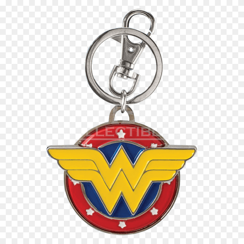 821x821 Colored Wonder Woman Logo Keychain - Wonder Woman Logo PNG