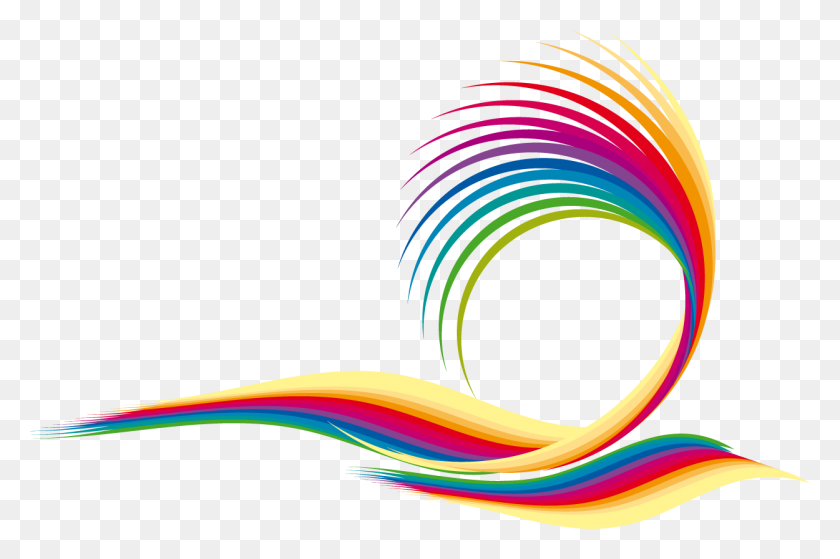 1250x800 Colorful Abstract Png Logos - Colorful PNG