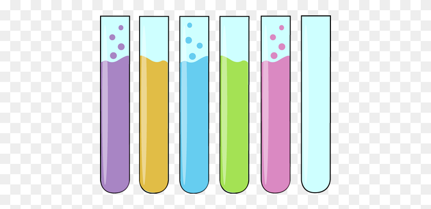 Colorful Clipart Science - Row Of Books Clipart