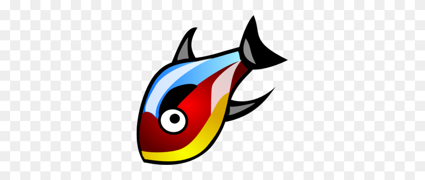 299x297 Красочные Рыбы Картинки - Рыбы Клипарт Изображения