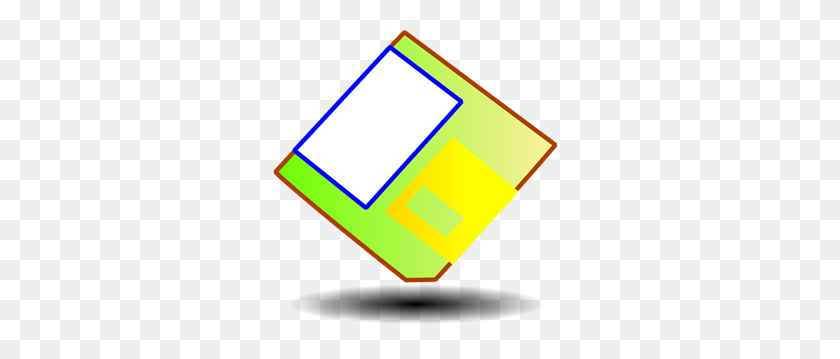 297x299 Colorful Floppy Disk Png, Clip Art For Web - Floppy Disk PNG