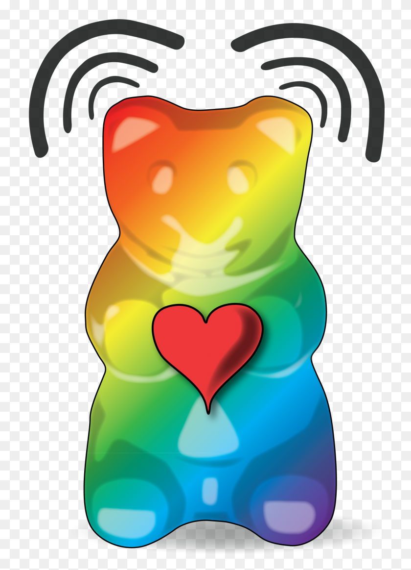 1785x2526 Colorful Gummy Bear Png - Colorful PNG