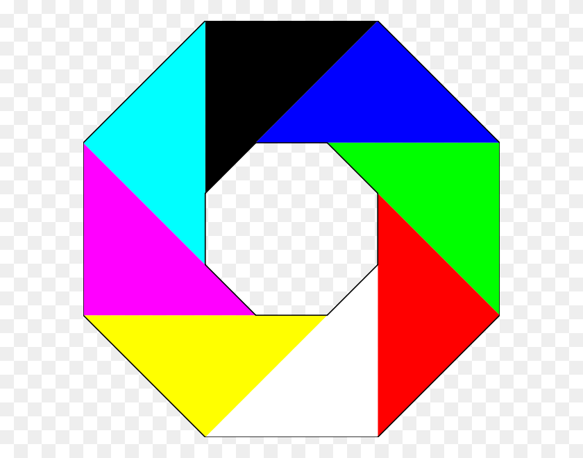 600x600 Colorful Octagon Png Clip Arts For Web - Octagon PNG