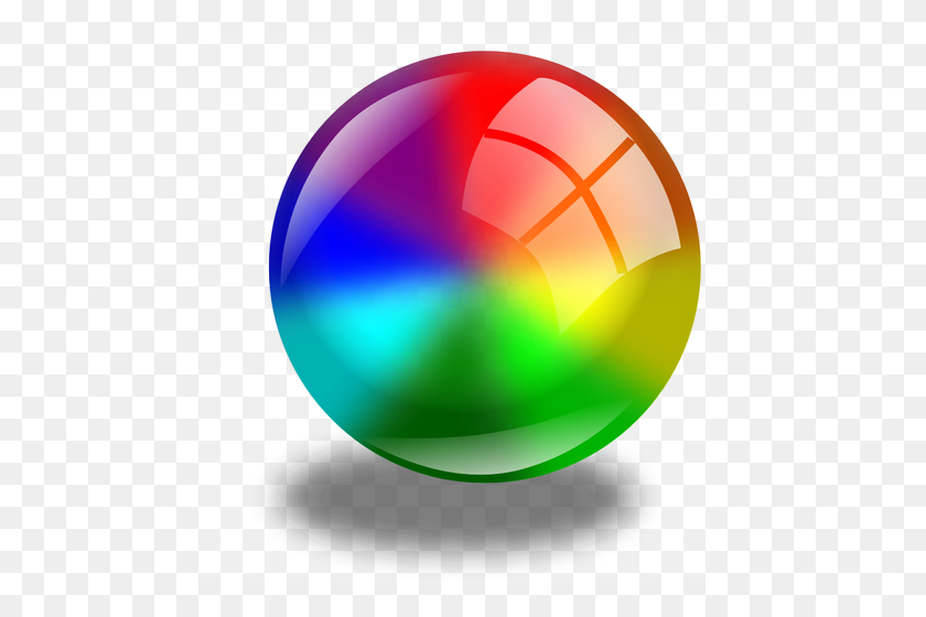 477x500 Colorful Orb Vector Graphics - Glowing Orb PNG