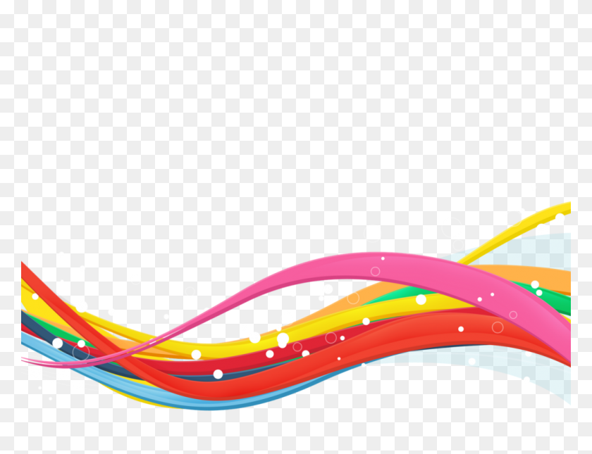1024x768 Colorful Png Clipart Vector, Clipart - Colorful Border Png
