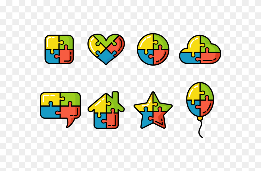 700x490 Símbolo Colorido Del Rompecabezas Del Autismo - Imágenes Prediseñadas Del Rompecabezas Del Autismo