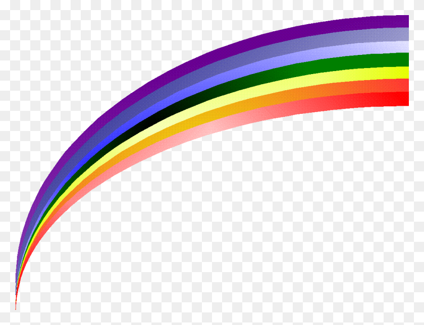1046x785 Colorful, Rainbow Png - Rainbow Line PNG