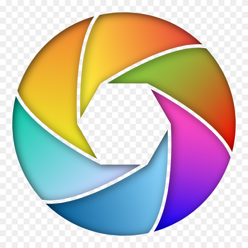 2400x2400 Colorful Shutter Icon Enhanced Icons Png - Shutter PNG