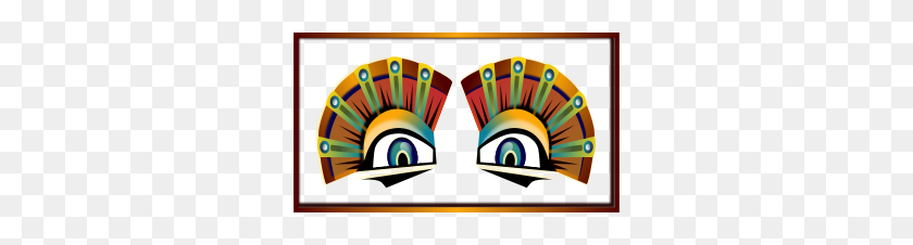 300x166 Colorful Sphinx Eyes Png Clip Arts For Web - Sphinx PNG