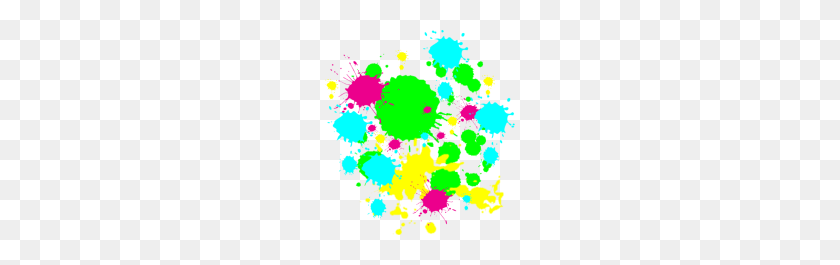 190x205 Colorful Splatter Png - Paint Splatter PNG