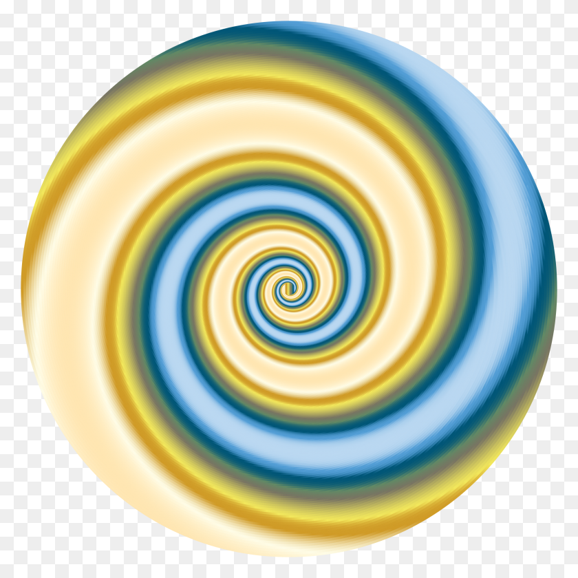 2304x2304 Colorful Swirling Vortex Icons Png - Vortex PNG