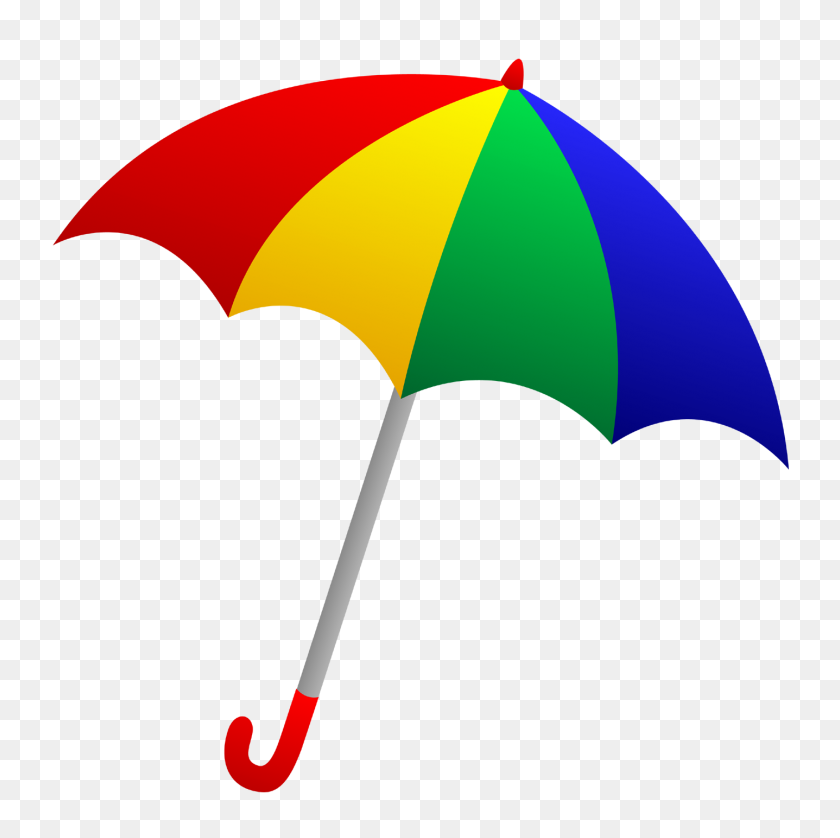 1437x1434 Colorful Umbrella Png Clipart Image Transparent Background - Colorful PNG
