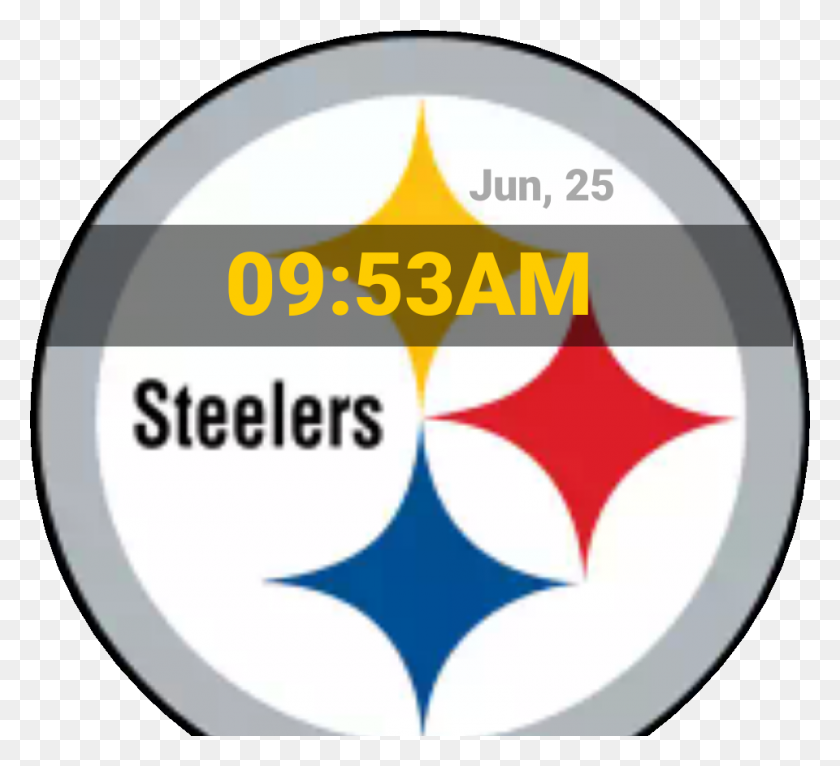 960x870 Colorhex Для Мото - Клипарт С Логотипом Steelers