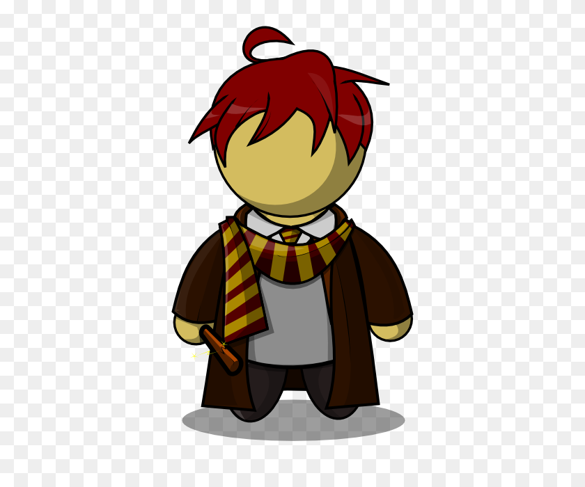 480x640 Coloring - Ron Weasley Clipart