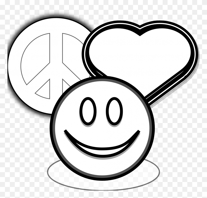 1979x1891 Coloring Pages Of Peace Signs And Hearts Clip Art Peace Love - Peace And Love Clipart