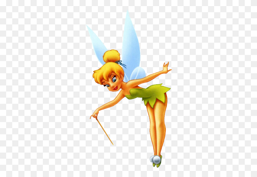 284x520 Coloring Pages Tinkerbell Coloring Pages And Clip Art Free - Tinkerbell Clipart