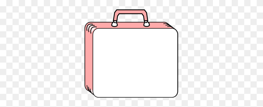 299x282 Colorless Suitcase Clip Art - Shopping Bag Clipart