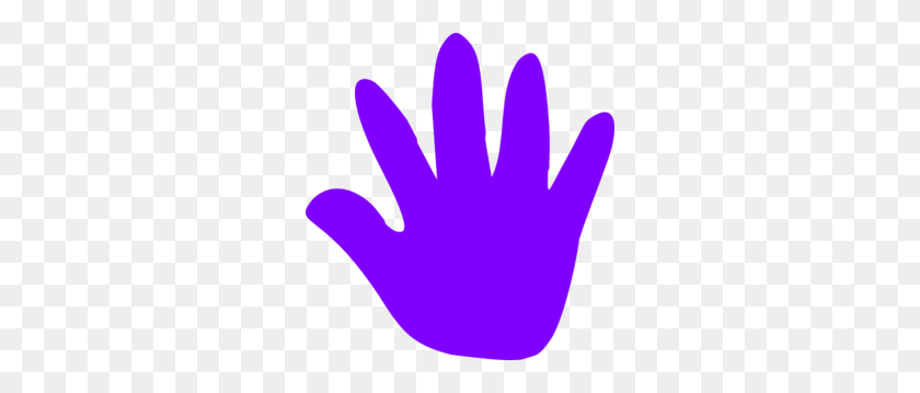 282x299 Colors Clipart Kid Hand - High Five Hand Clipart