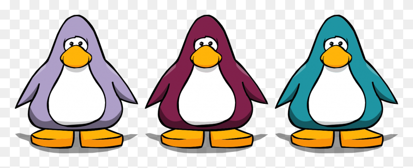 1280x465 Colores Clipart Pingüino - Mentira Clipart
