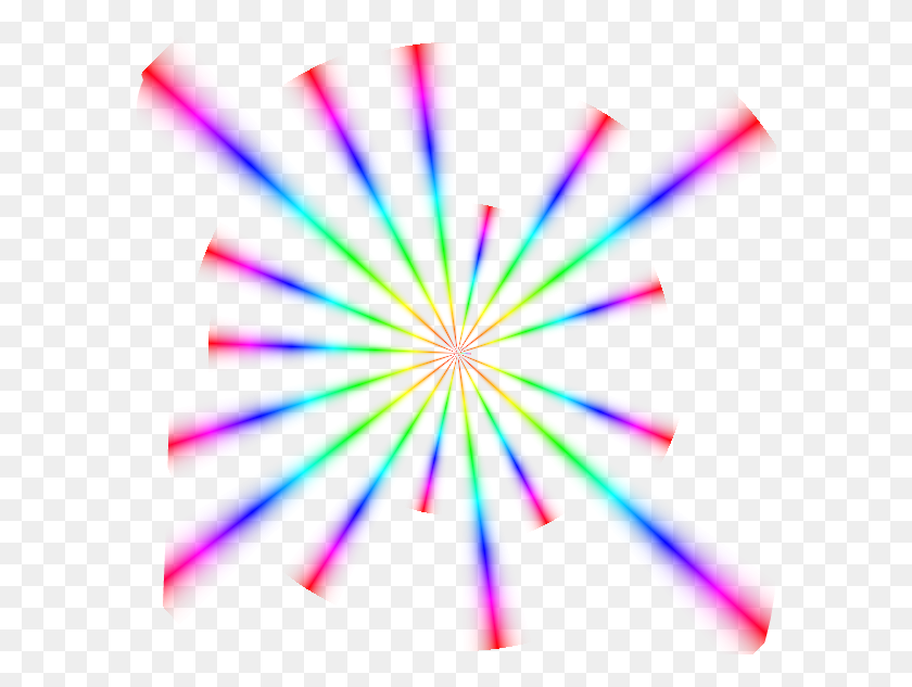 590x573 Colors Explosion Neon - Color Explosion PNG