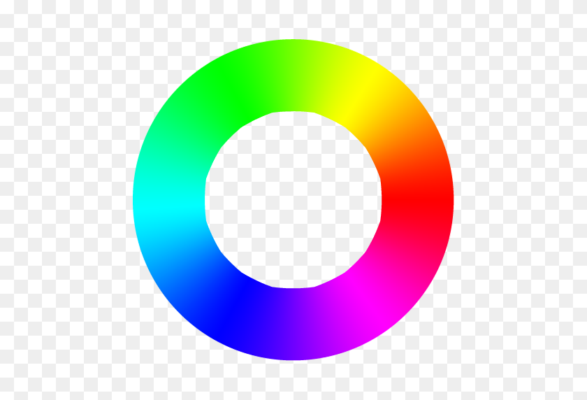 512x512 Значок Colorwheel - Цветовое Колесо Png