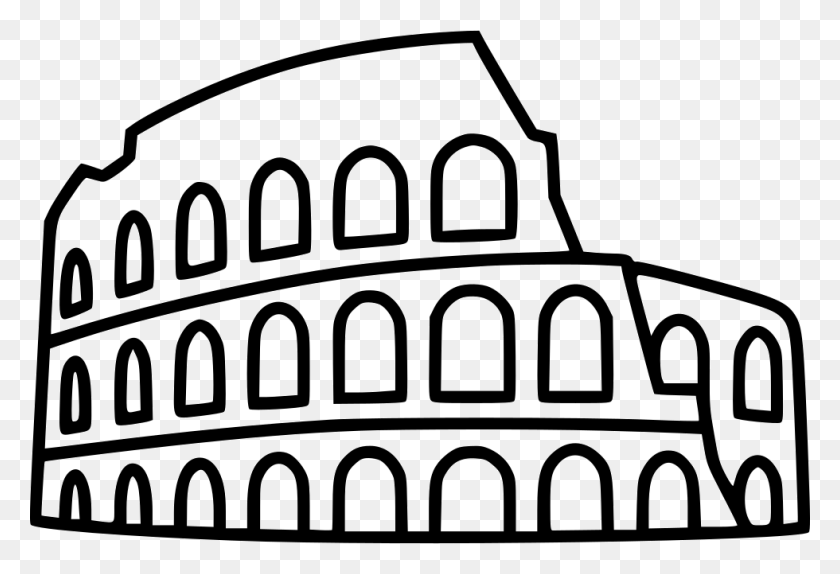 980x646 Colosseum Ol Png Icon Free Download - Roman Colosseum Clipart