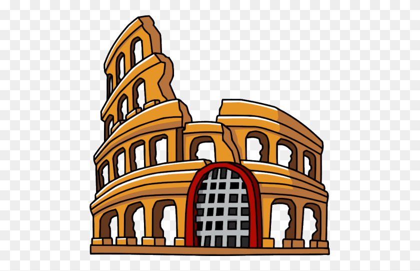 481x481 Colosseum Png - Roman Colosseum Clipart