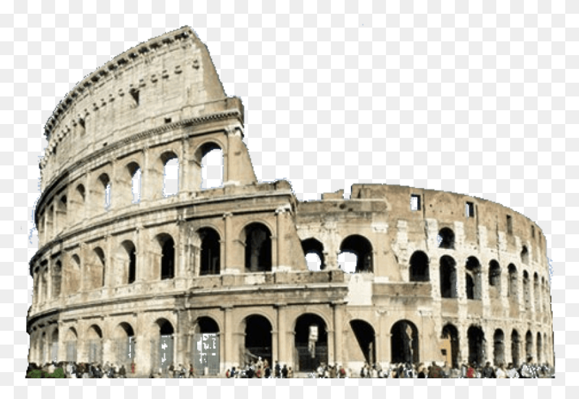 850x566 Colosseum Png - Colosseum PNG