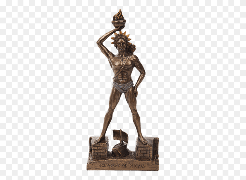 555x555 Colossus Of Rhodes Png Transparent Colossus Of Rhodes Images - Greek Statue PNG