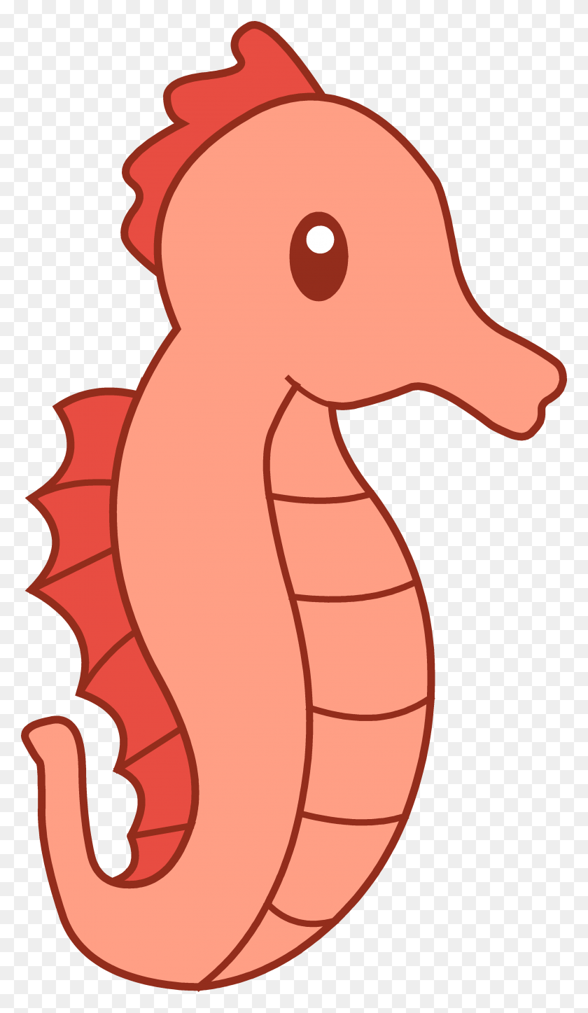3260x5801 Colouful Clipart Seahorse - Fish Clipart Images