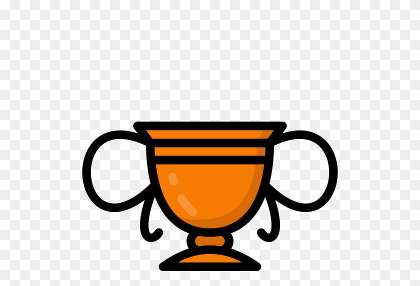 512x512 Colour, Cup, Harry, House, Hufflepuff, Potter, Trophy Icon - Hufflepuff PNG