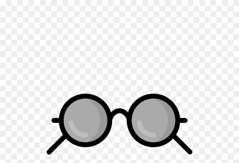 512x512 Color, Gafas, Harry, Icono De Potter - Hogwarts Express Clipart