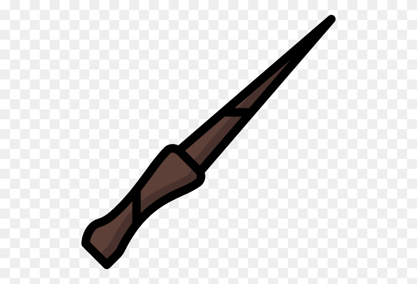 512x512 Colour, Harry, Harrys, Magic, Potter, Wand Icon - Wand PNG