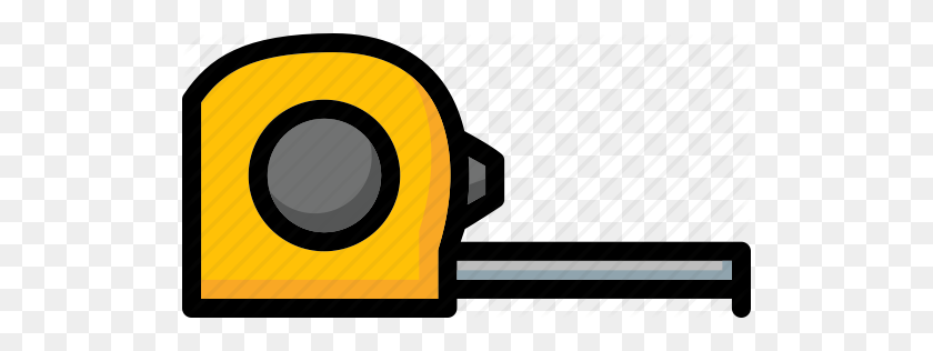 512x256 Colour, Measure, Tape, Tools, Ultra Icon - Measuring Tape PNG