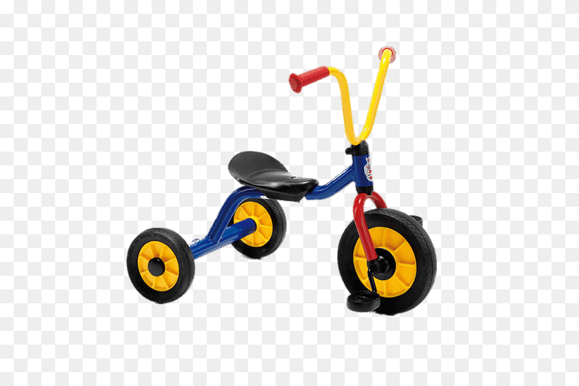 500x500 Coloured Tricycle Transparent Png - Tricycle PNG